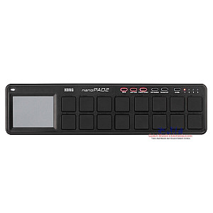 Korg nanoPad2 BK/WH USB MIDI Controller